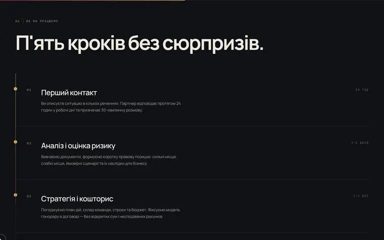 PRAVO / LAW OFFICE — How is the case going?